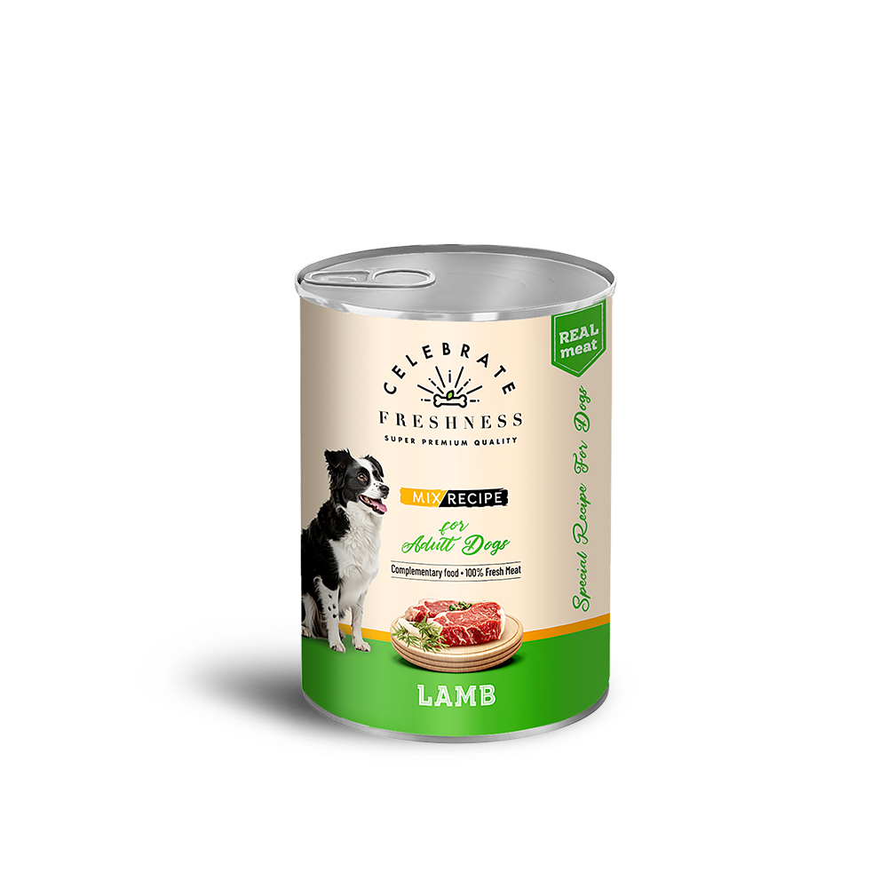 Αρνί σε ζελέ για ενήλικους σκύλους 400gr